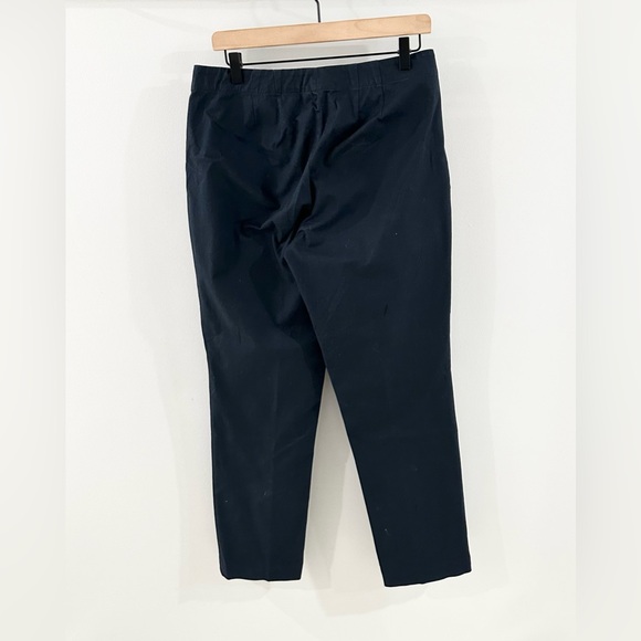 J. Jill Straight Leg Ankle Pants Navy Size 8 - Picture 6 of 6